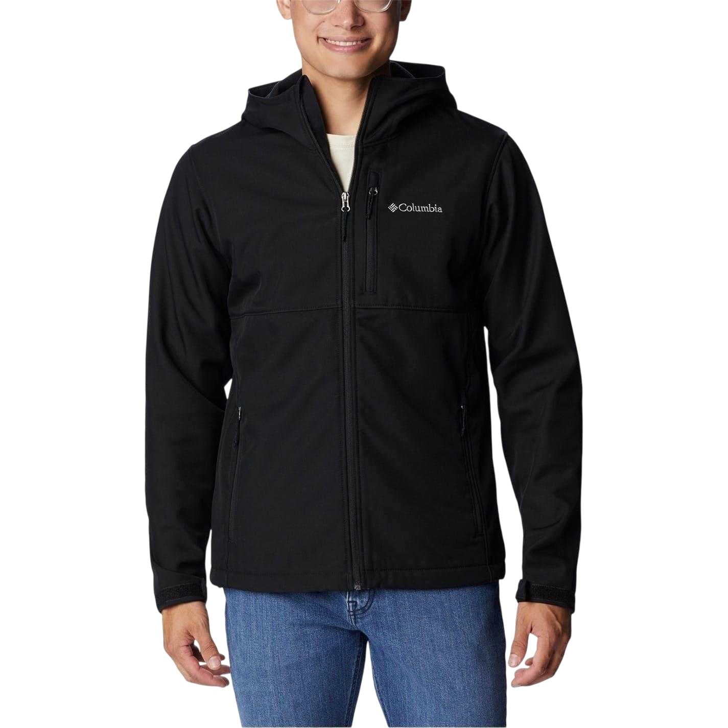 Black - Front - Columbia Mens Ascender 2 Regular Soft Shell Jacket