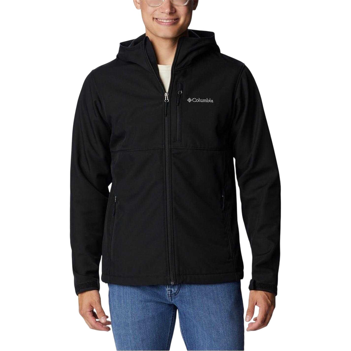 Black - Front - Columbia Mens Ascender 2 Regular Soft Shell Jacket