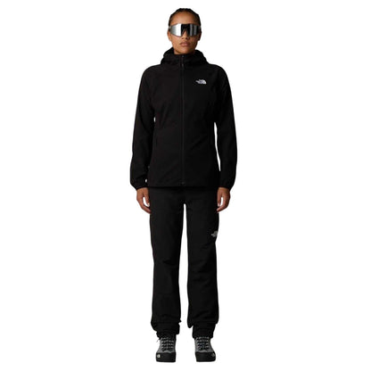 Black - Side - The North Face Womens-Ladies Nimble Soft Shell Jacket