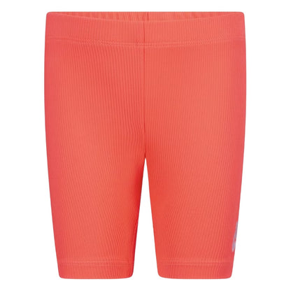 Pink - Side - Nike Childrens-Kids Lets Roll Boxy T-Shirt & Shorts Set