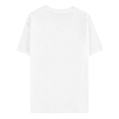 White - Back - Ghostwire: Tokyo Unisex Adult Flower Cotton T-Shirt