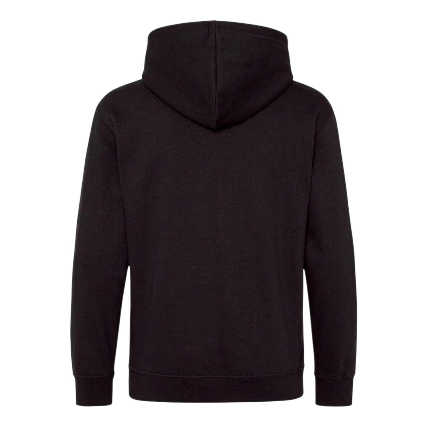 Black - Back - Star Wars Childrens-Kids Feel The Force Grogu Cotton Blend Hoodie