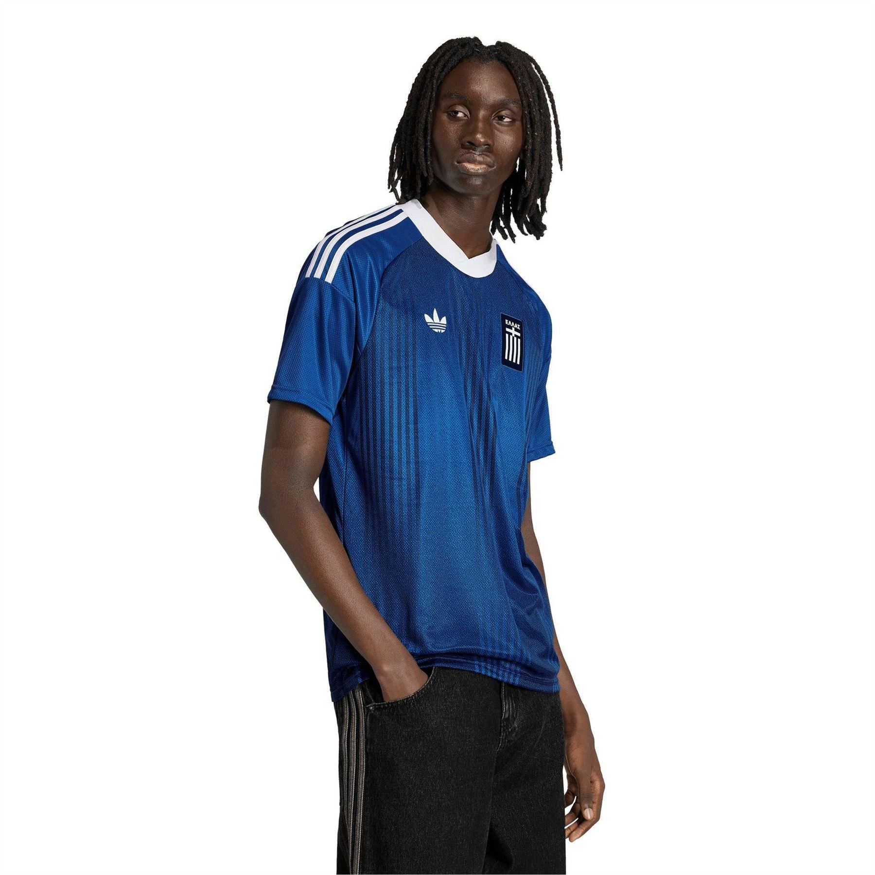 Blue-White - Side - Greece Mens FIFA World Cup 26 Away Shirt