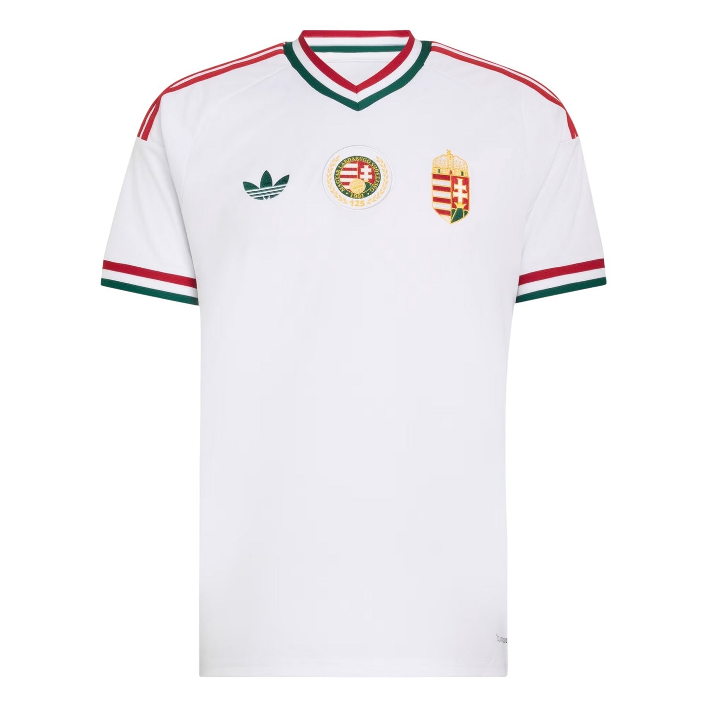 White-Red - Front - Hungary Mens Adidas FIFA World Cup 26 Away Shirt