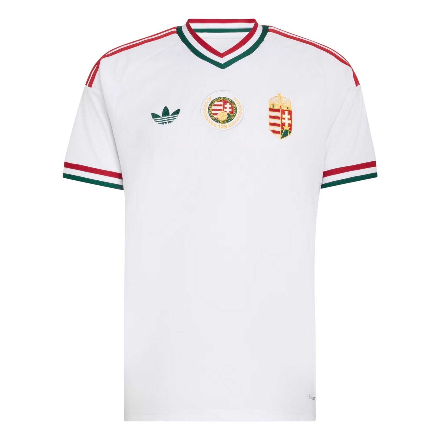White-Red - Front - Hungary Mens Adidas FIFA World Cup 26 Away Shirt