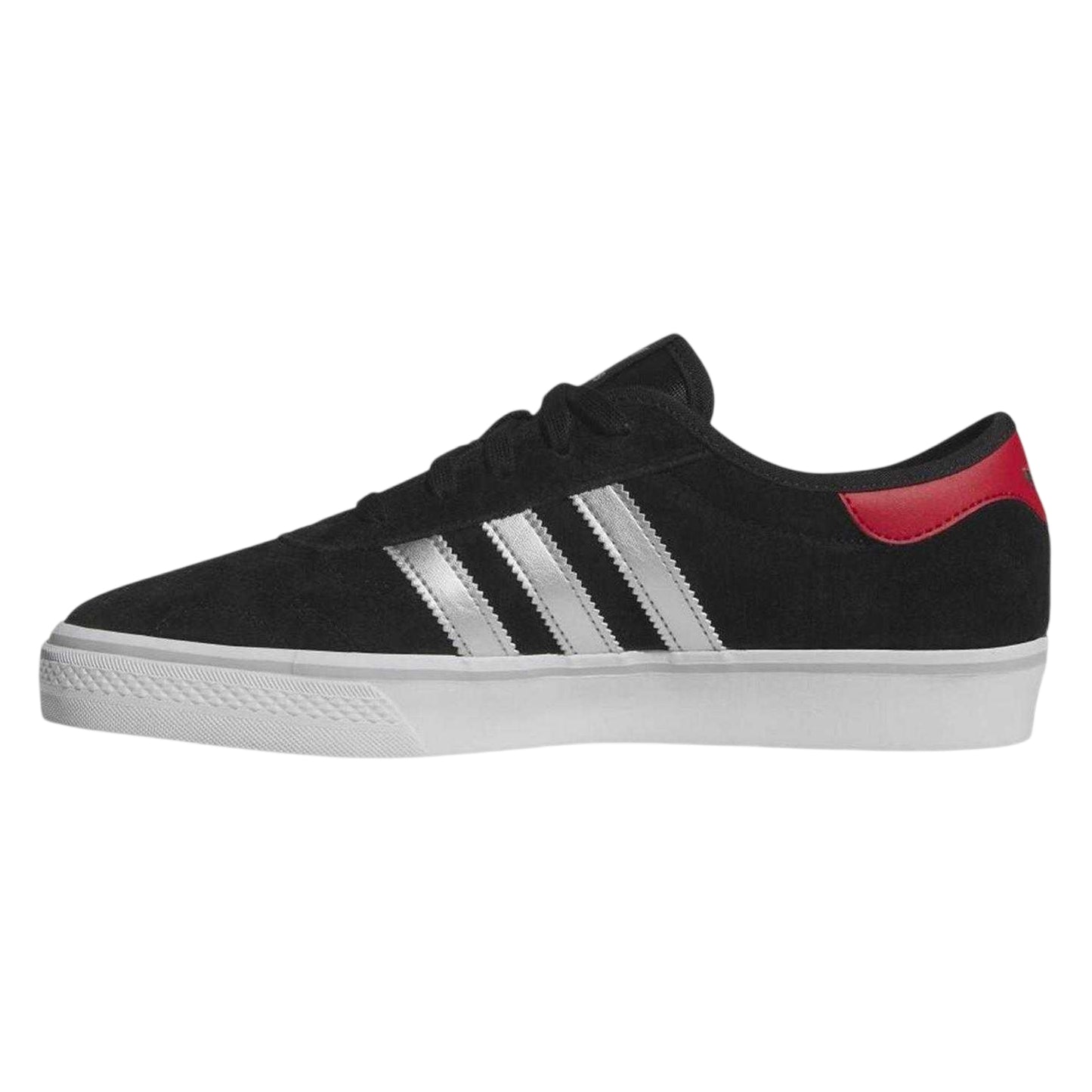 Black - Side - Adidas Mens Adiease Leather Trainers