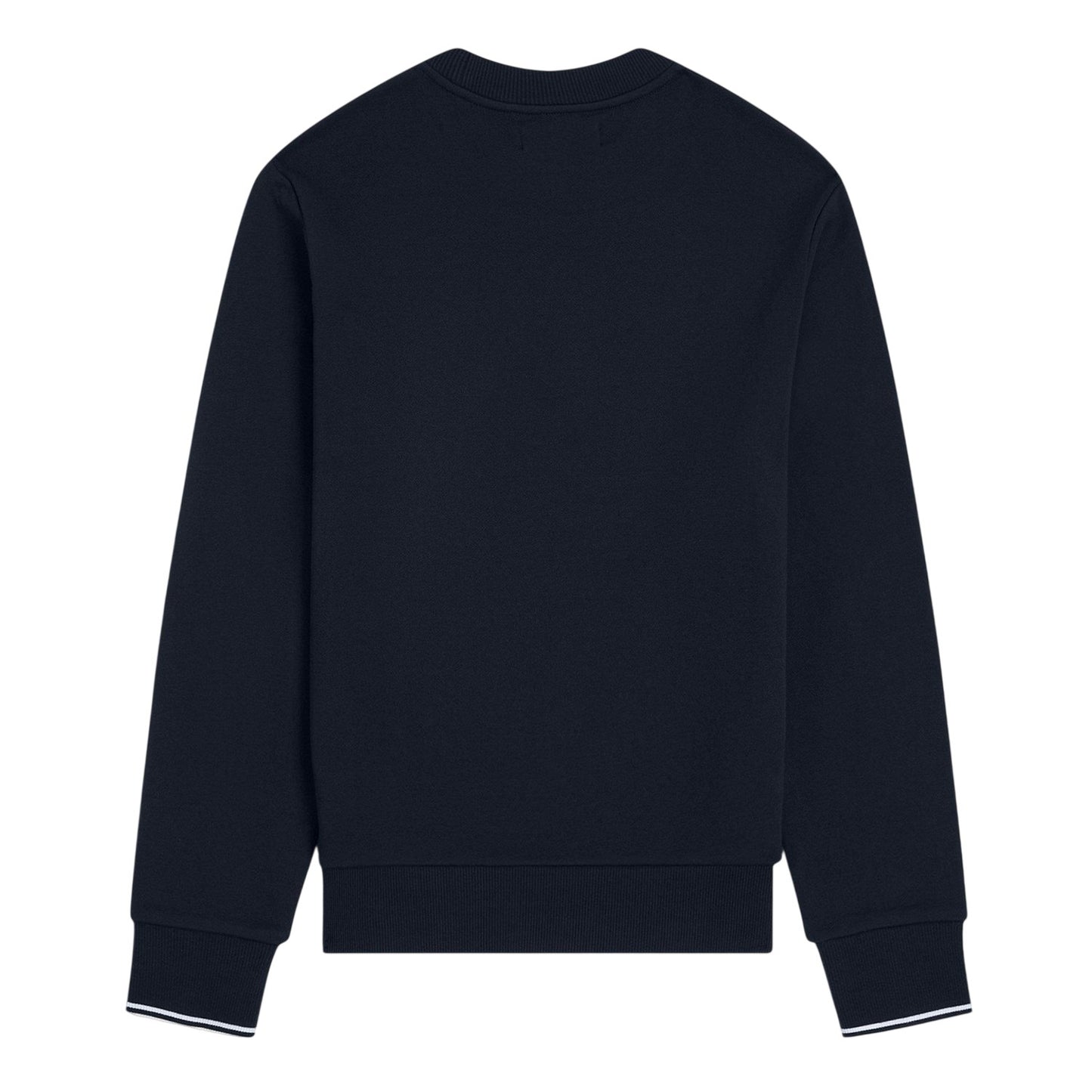 Navy - Back - Fred Perry Mens Embroidered Logo Sweatshirt