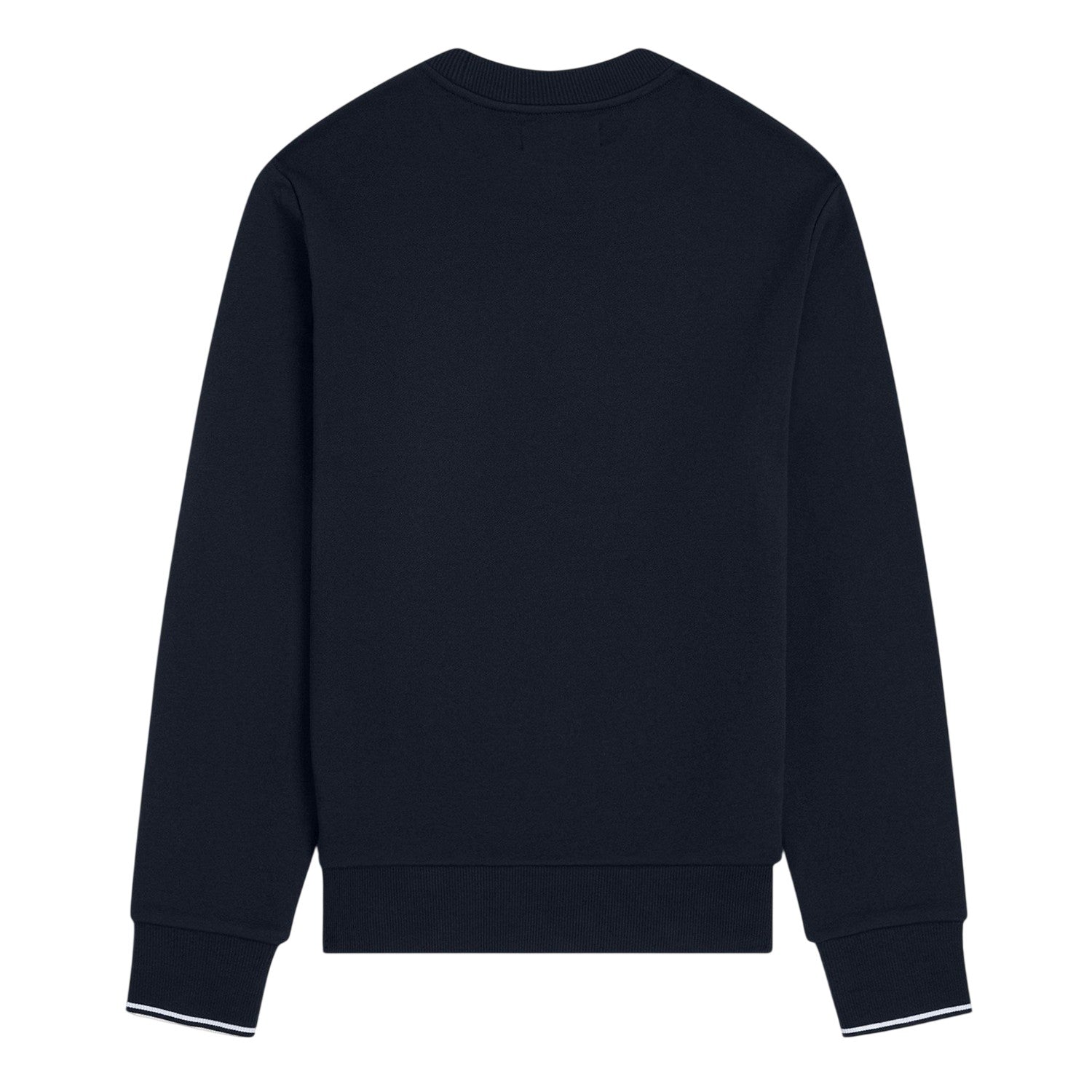 Navy - Back - Fred Perry Mens Embroidered Logo Sweatshirt