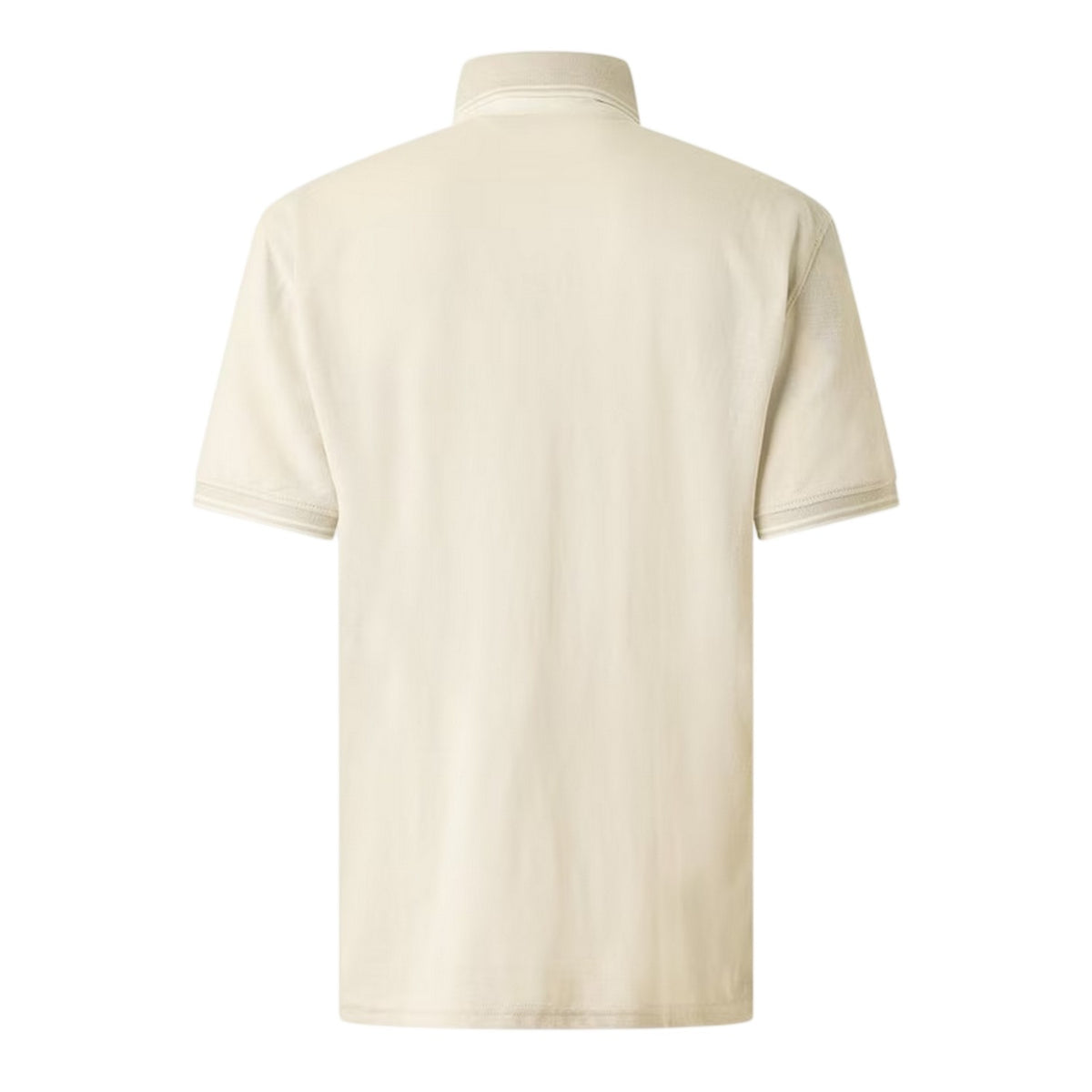 Light Stone - Back - Crosshatch Mens Preece Polo Shirt