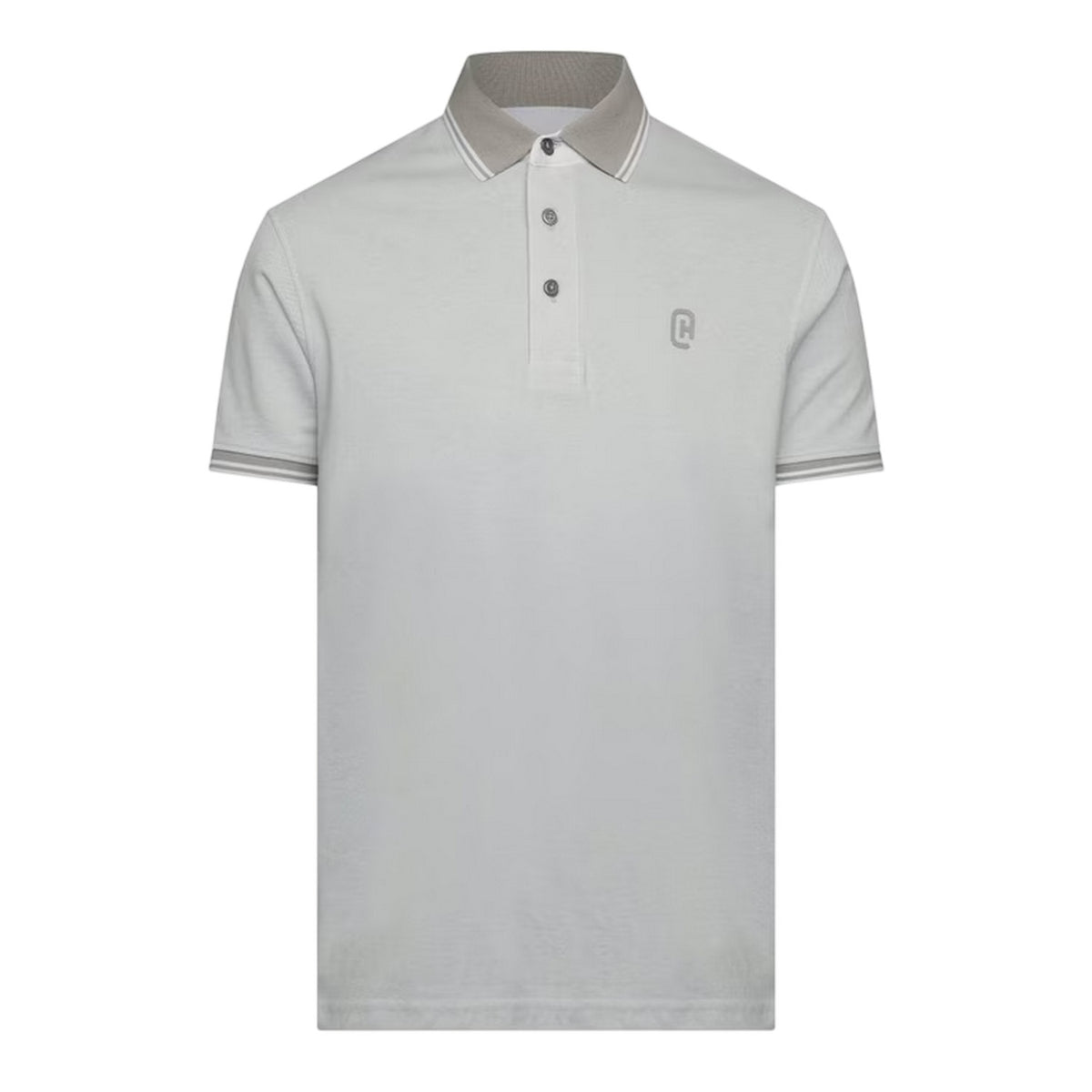 White - Front - Crosshatch Mens Preece Polo Shirt