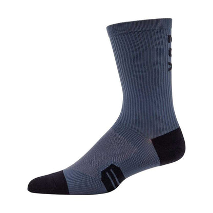 Graphite - Side - Fox Mens Ranger Ribbed Socks (Pack of 8)