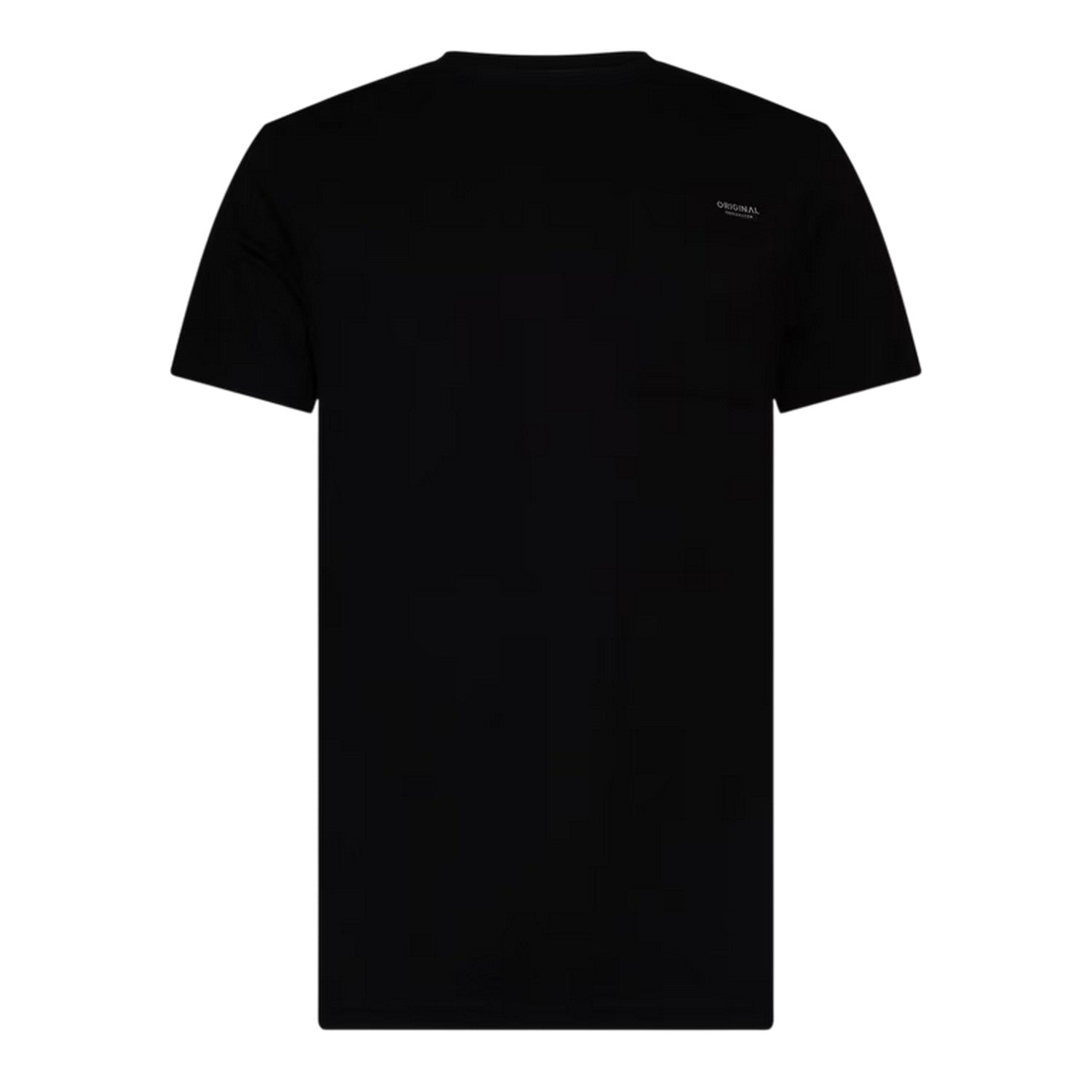 Black - Front - Crosshatch Mens Portville T-Shirt