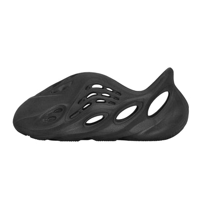 Onyx - Back - Yeezy Childrens-Kids Perforated Foam Flat Clogs