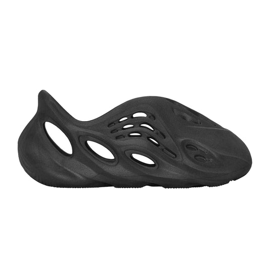 Onyx - Front - Yeezy Childrens-Kids Perforated Foam Flat Clogs