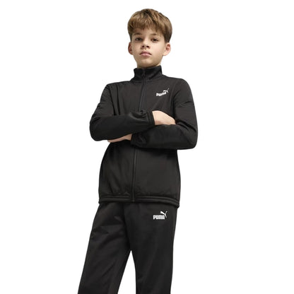 Black - Side - Puma Boys Tracksuit Set
