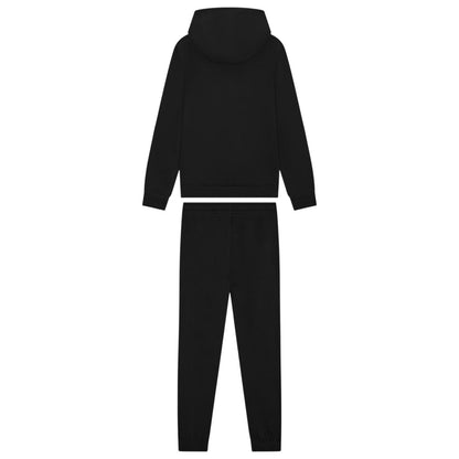 Black - Back - Lyle & Scott Boys Fleece Tracksuit Set