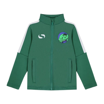 Green - Side - Sondico Childrens-Kids Hulk Tracksuit