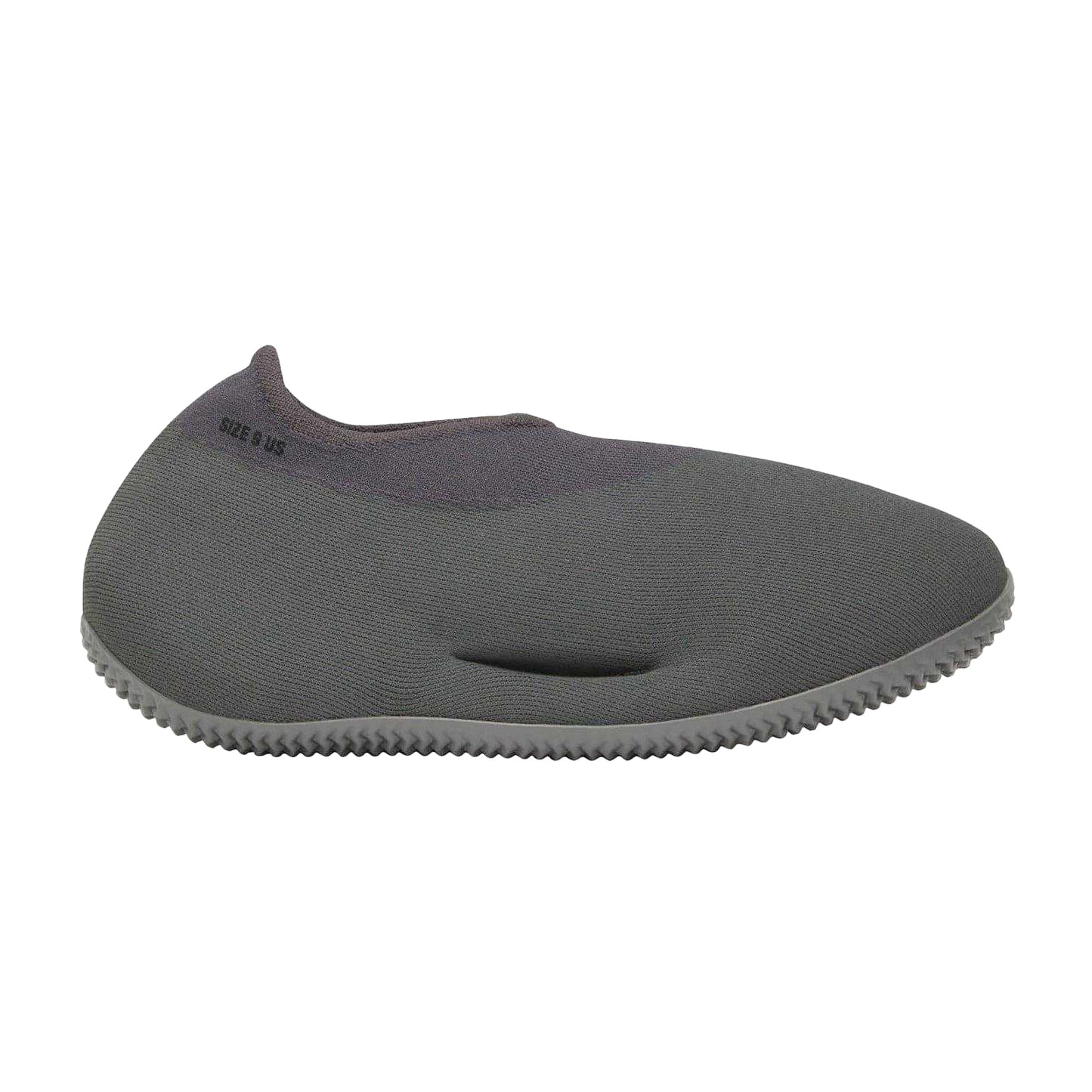 Stone - Front - Yeezy Childrens-Kids Knitted Running Shoes