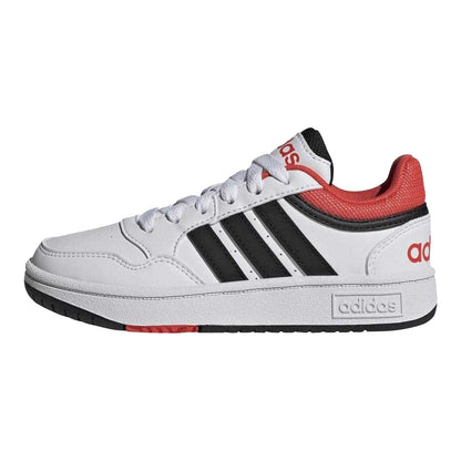 White - Back - Adidas Childrens-Kids 3.0 Shoes