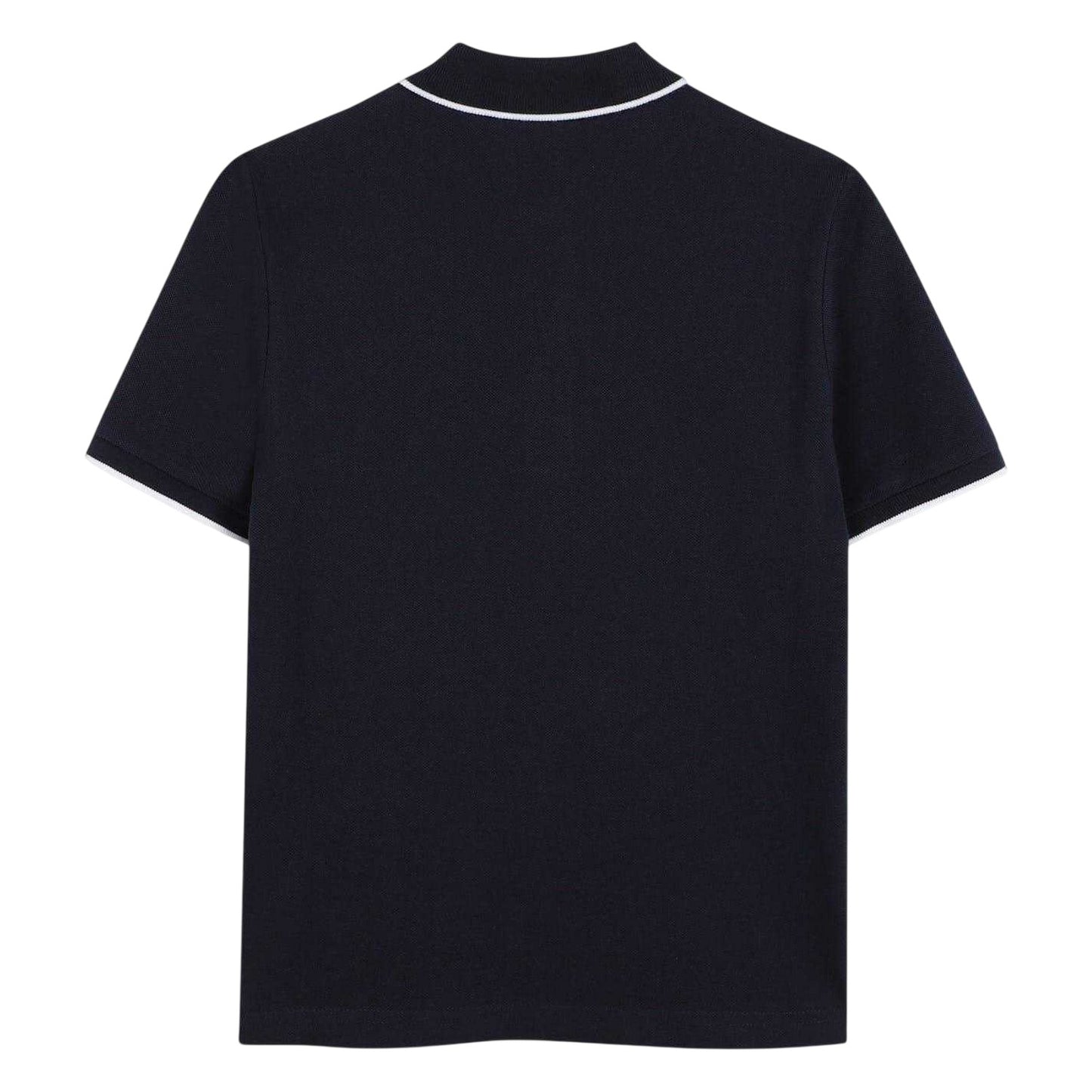 Navy Blue - Back - Boss Childrens-Kids Contrast Trim Polo Shirt