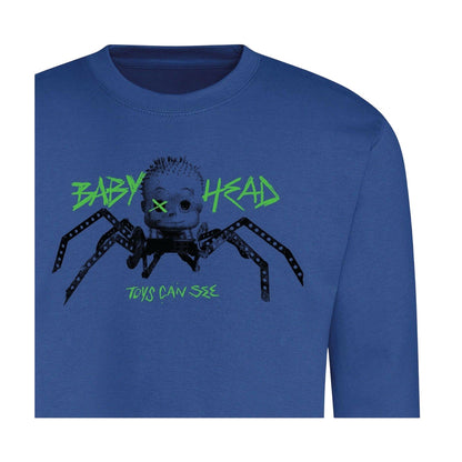 Dark Blue - Side - Toy Story Unisex Adult Baby Head Sweatshirt