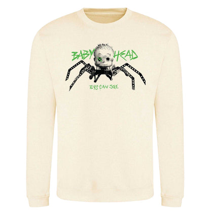 Off White - Front - Toy Story Unisex Adult Baby Head Sweatshirt