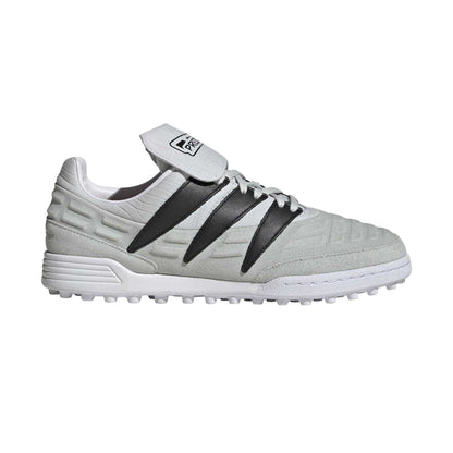White - Front - Adidas Childrens-Kids Predator 94 Suede Astro Turf Trainers
