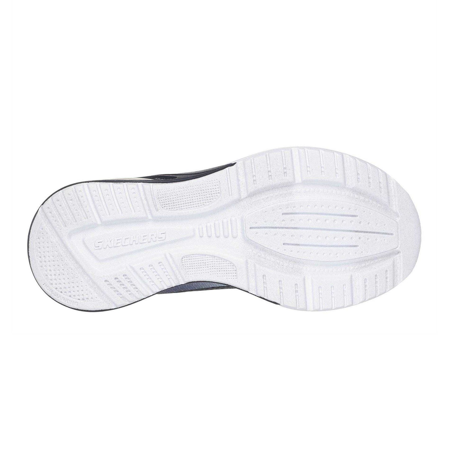 Black-Silver - Lifestyle - Skechers Childrens-Kids Microspec Trainers