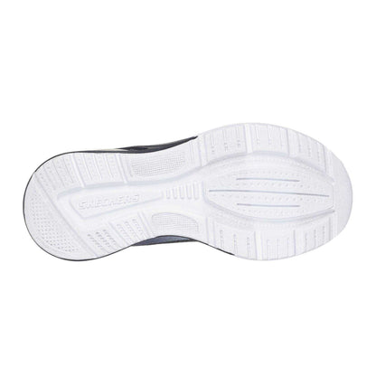 Black-Silver - Lifestyle - Skechers Childrens-Kids Microspec Trainers