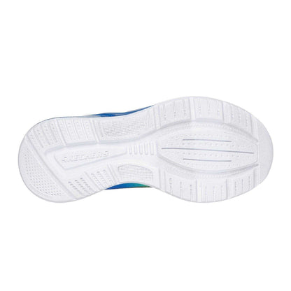 Blue-Green - Lifestyle - Skechers Childrens-Kids Microspec Trainers
