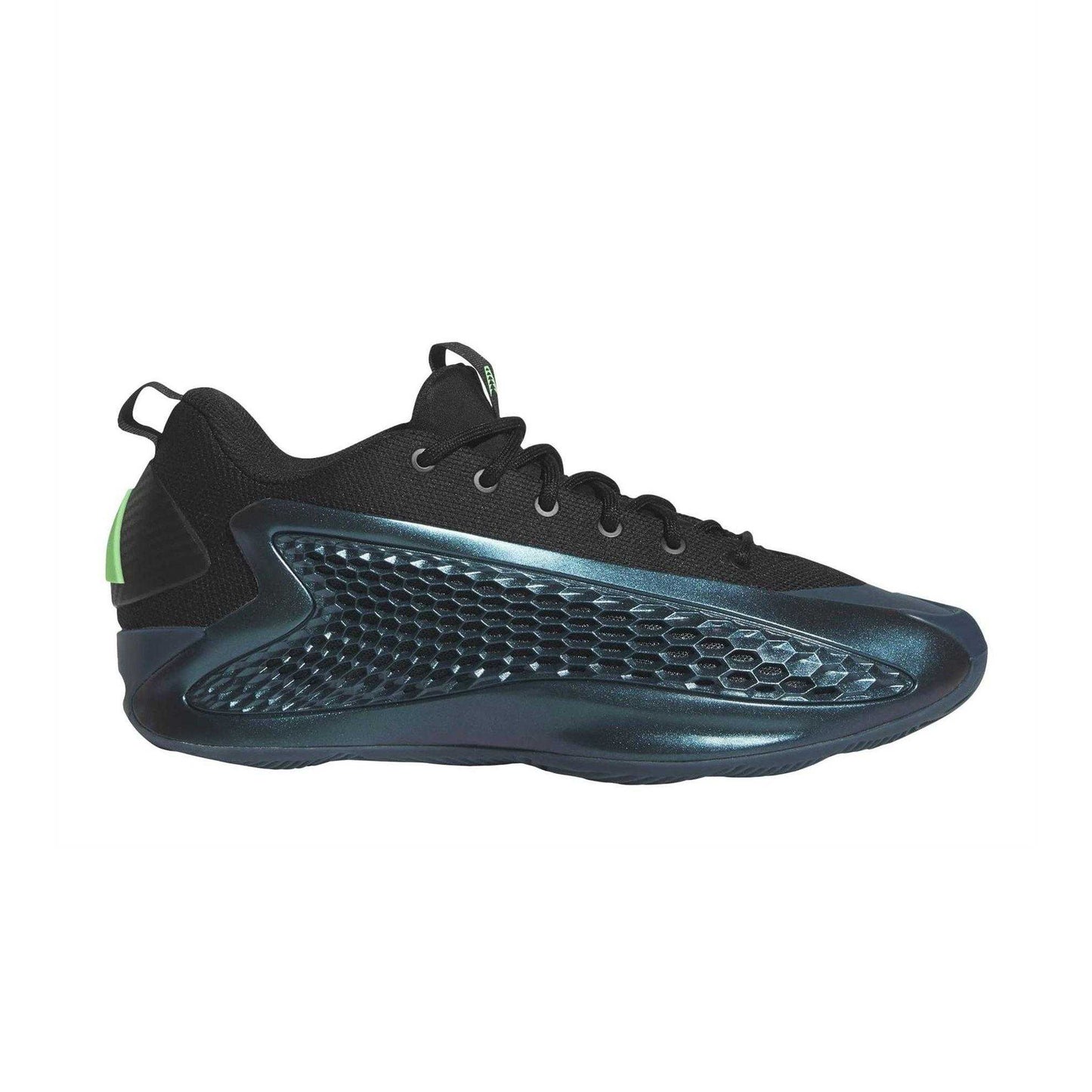 Arctic-Night - Front - Adidas Mens Anthony Edwards Textured Lace Up Basketball Shoes