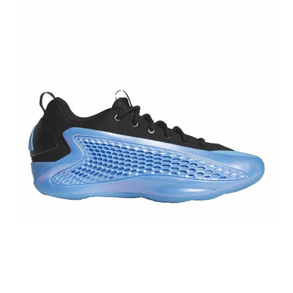 Blue Burst - Front - Adidas Mens Anthony Edwards Textured Lace Up Basketball Shoes