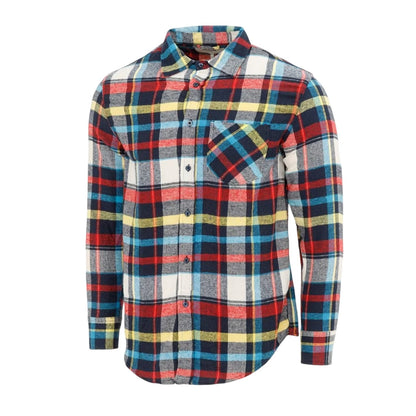 Multicoloured - Side - Firetrap Mens Plaid Shirt