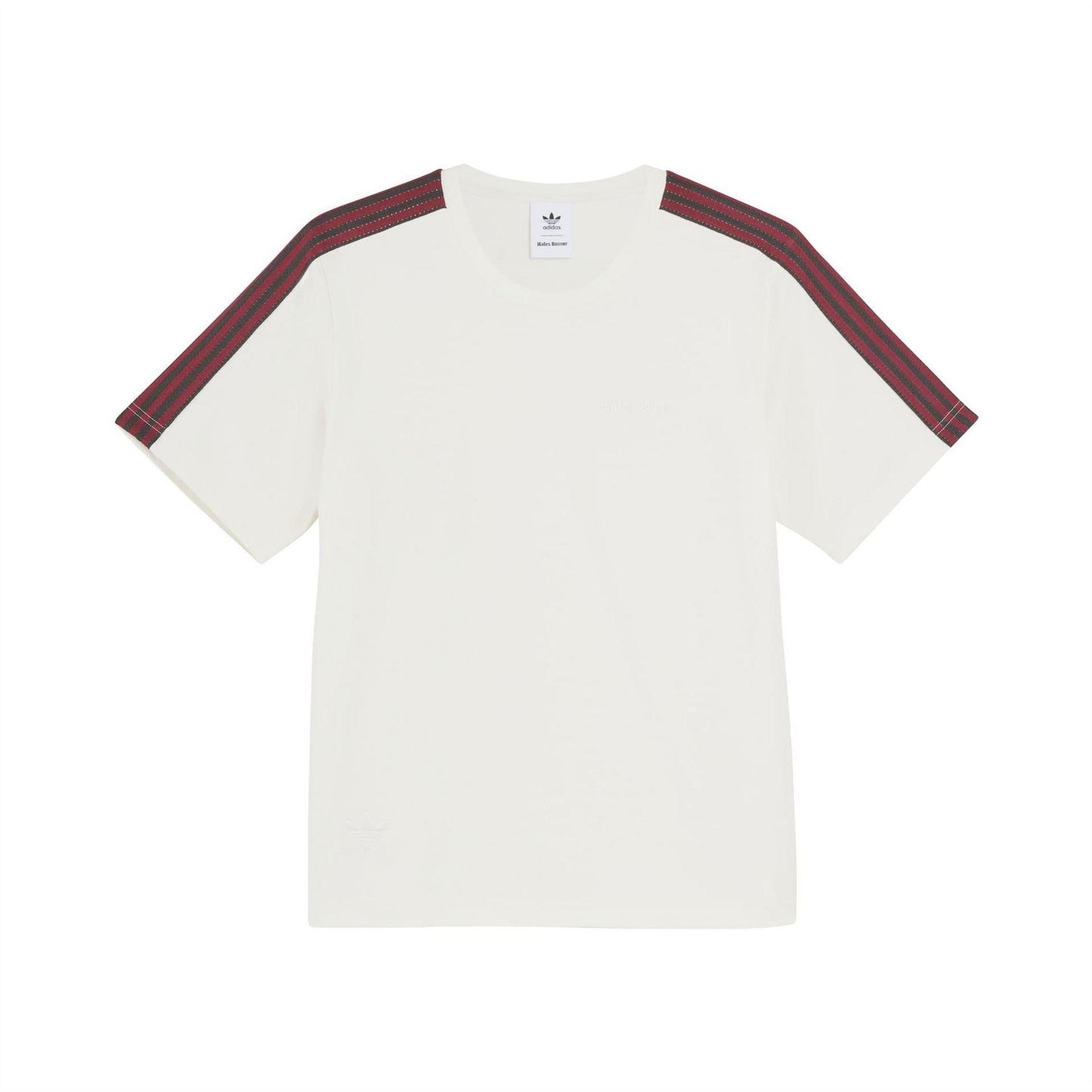 Off White - Front - Off White Womens-Ladies Regular Crop T-Shirt