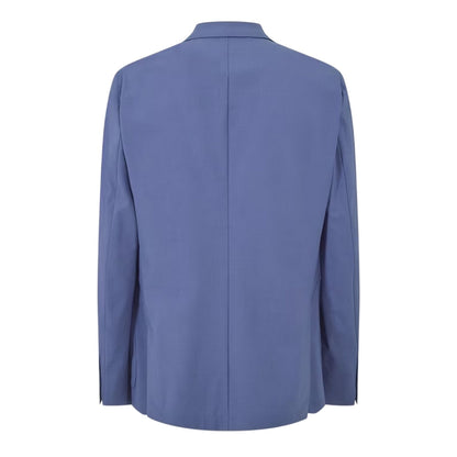 Navy - Back - Boss Mens Notch Neck Blazer