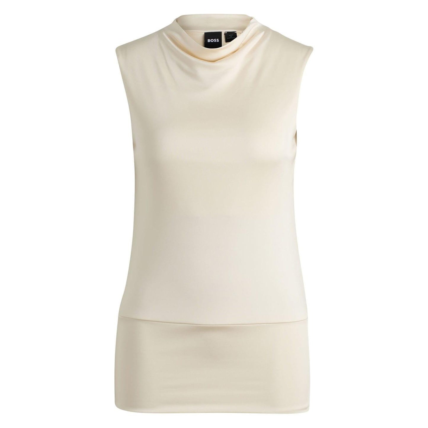 White - Front - Boss Womens-Ladies Esensa Sleeveless Top