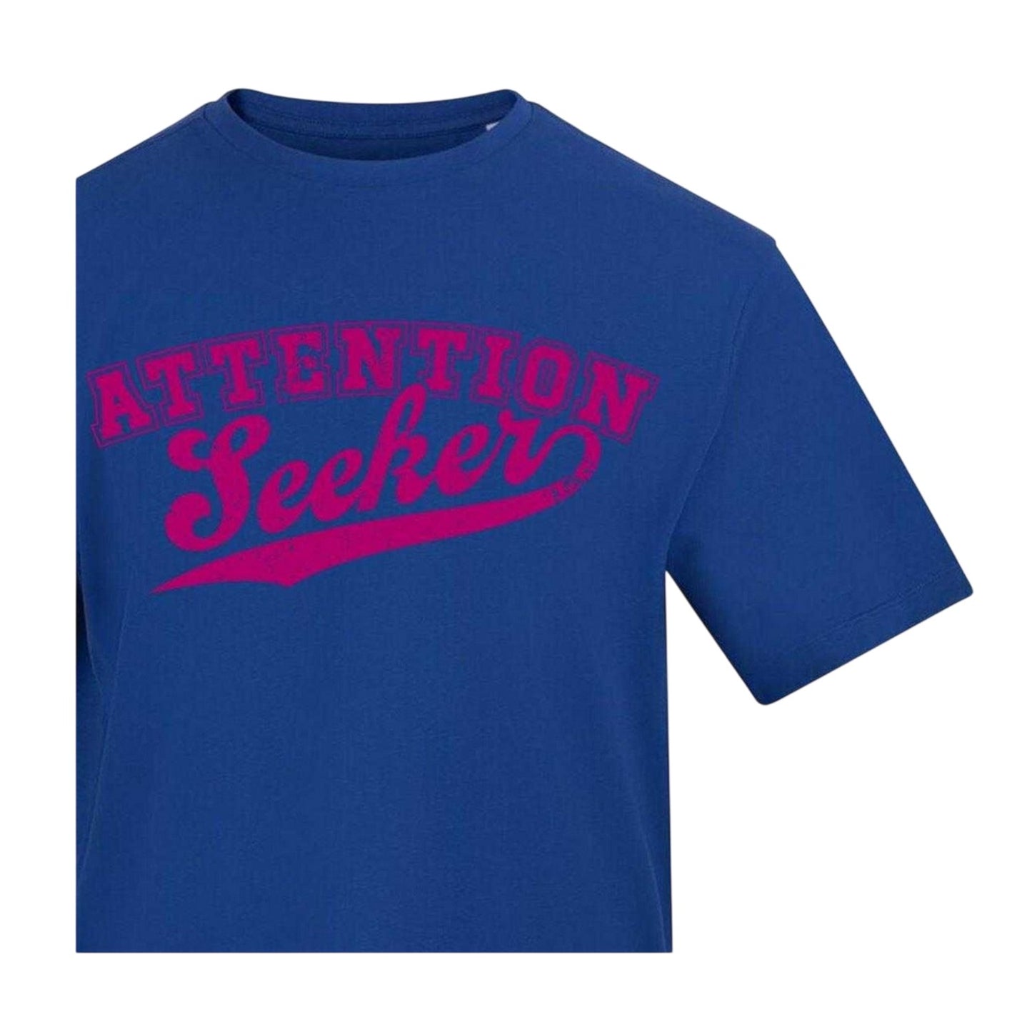 Blue - Side - AWD Mens Attention Seeker T-Shirt