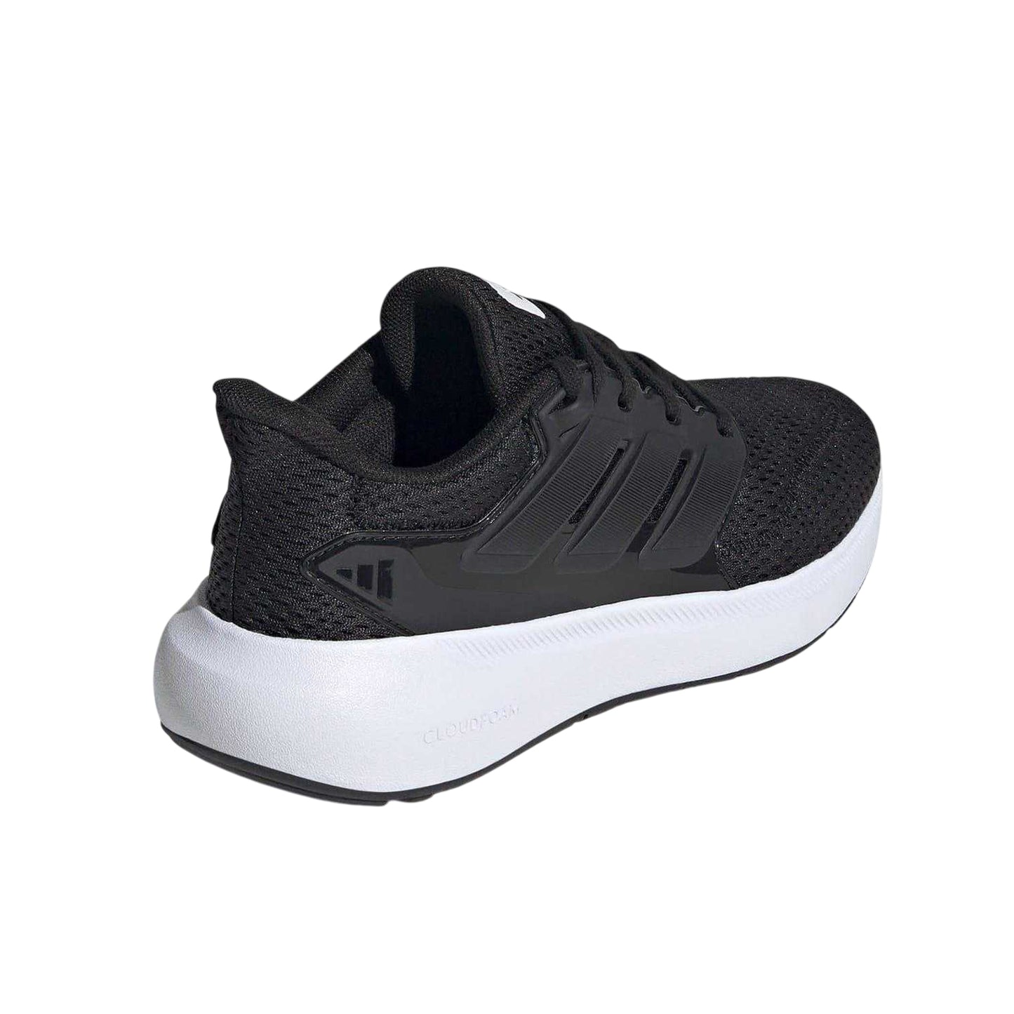 Black-White - Back - Adidas Childrens-Kids Ultimashow Cloudfoam Running Shoes