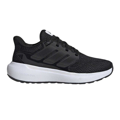 Black-White - Front - Adidas Childrens-Kids Ultimashow Cloudfoam Running Shoes