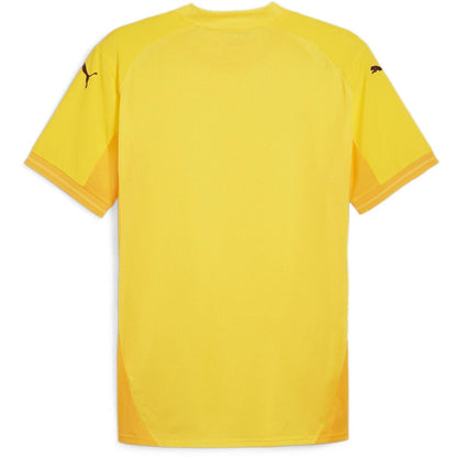 Yellow-Black - Back - Puma Mens TeamFinal Jersey T-Shirt