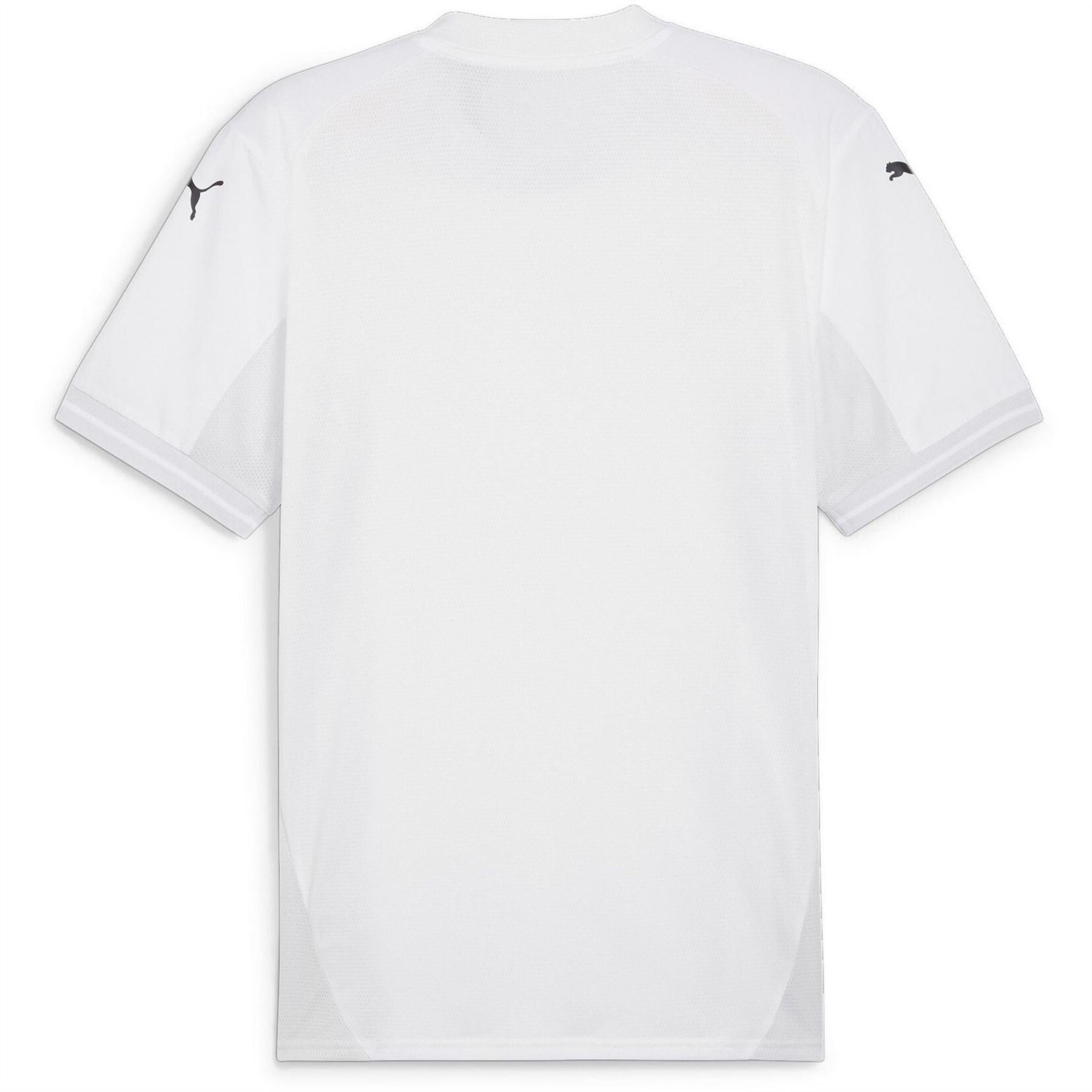 White-Blue - Back - Puma Mens TeamFinal Jersey T-Shirt