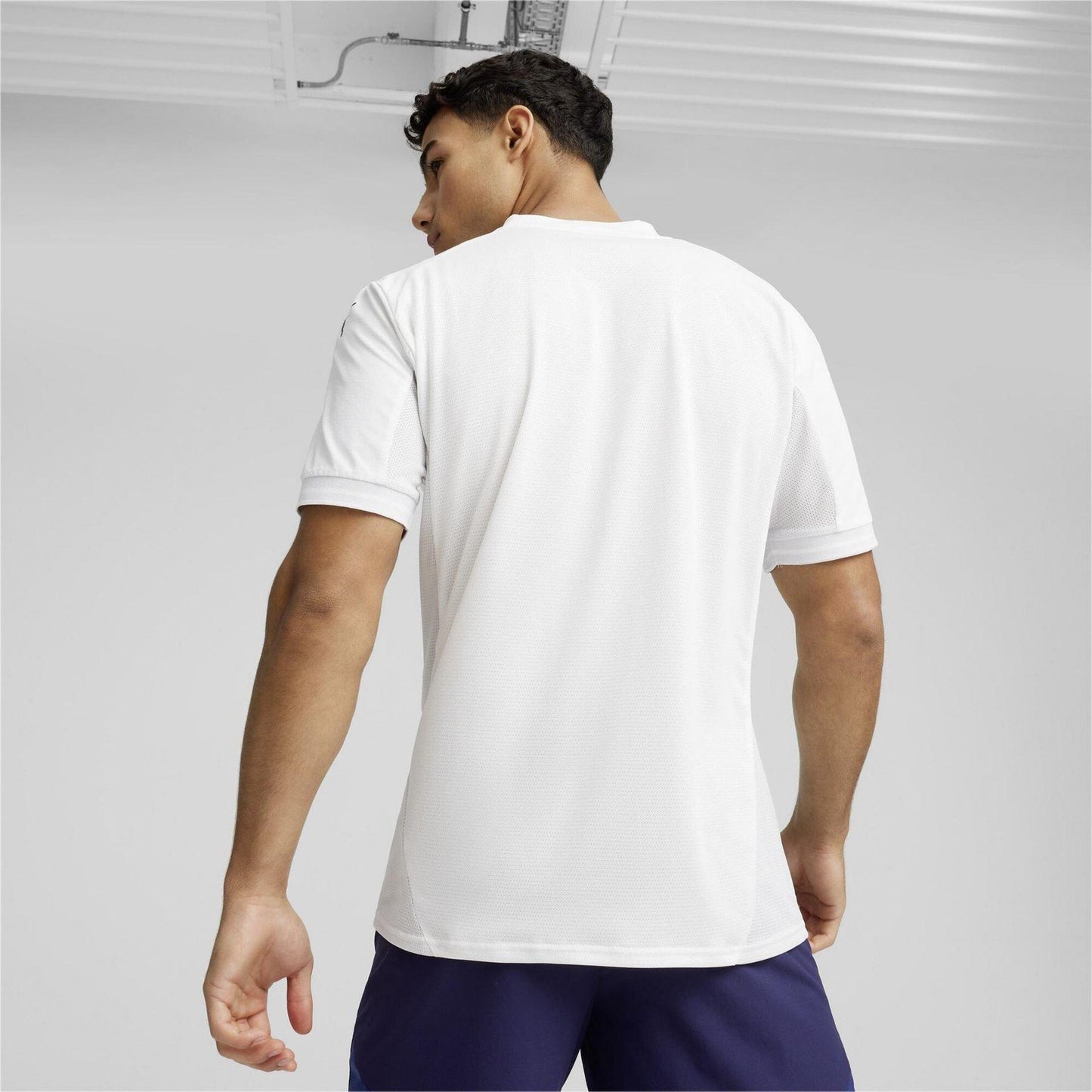 White-Blue - Lifestyle - Puma Mens TeamFinal Jersey T-Shirt