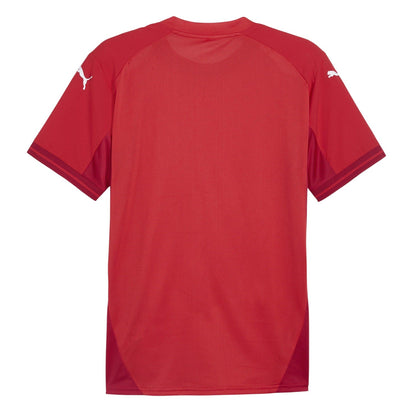 Red-White - Back - Puma Mens TeamFinal Jersey T-Shirt