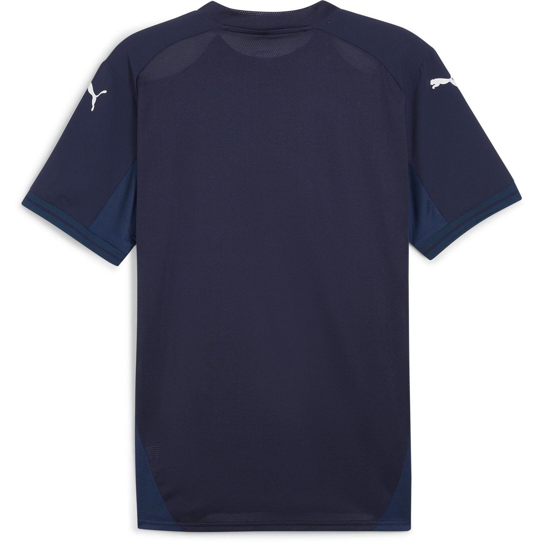 Navy-White-Blue - Back - Puma Mens TeamFinal Jersey T-Shirt