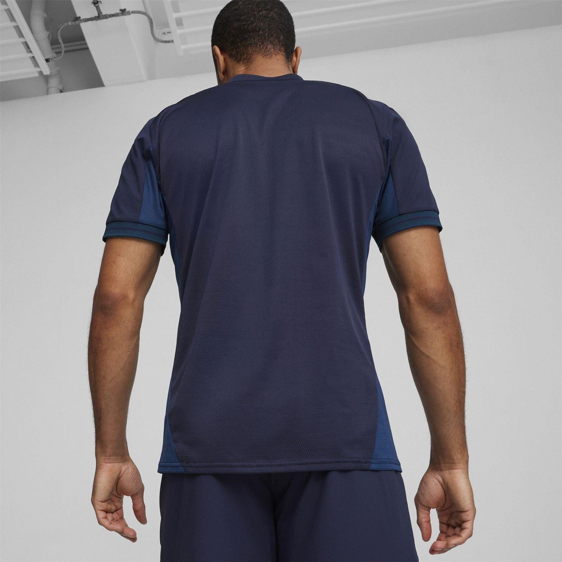Navy-White-Blue - Lifestyle - Puma Mens TeamFinal Jersey T-Shirt