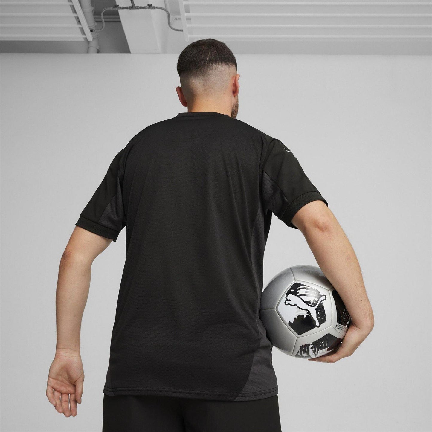 Black-White-Grey - Lifestyle - Puma Mens TeamFinal Jersey T-Shirt