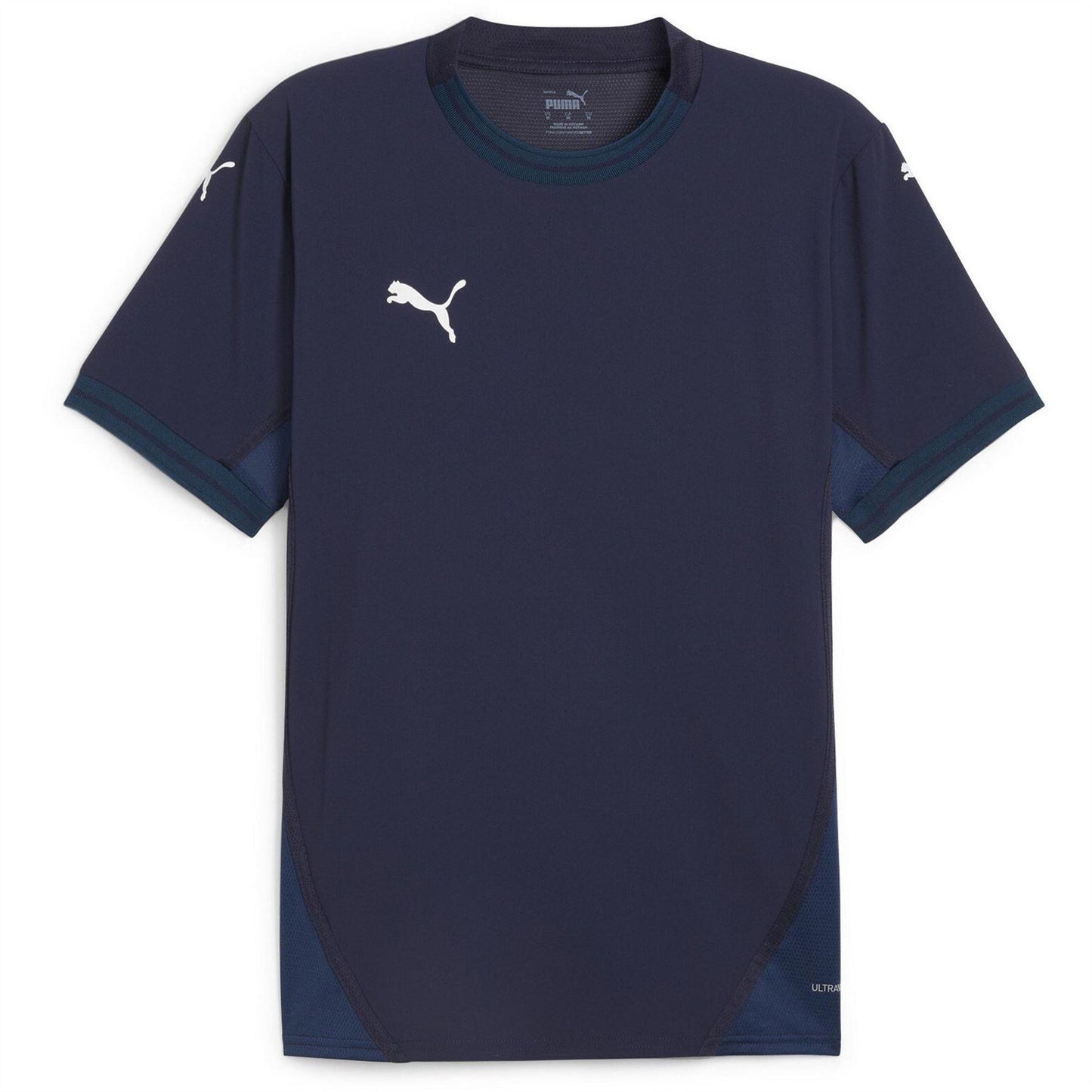 Navy-White-Blue - Front - Puma Mens TeamFinal Jersey T-Shirt