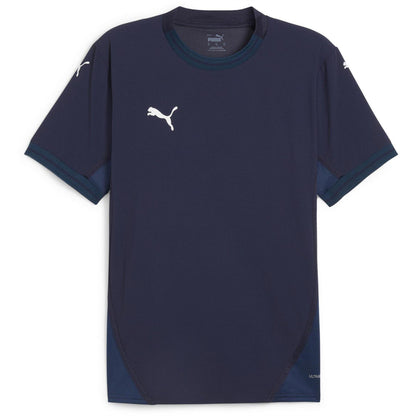 Navy-White-Blue - Front - Puma Mens TeamFinal Jersey T-Shirt