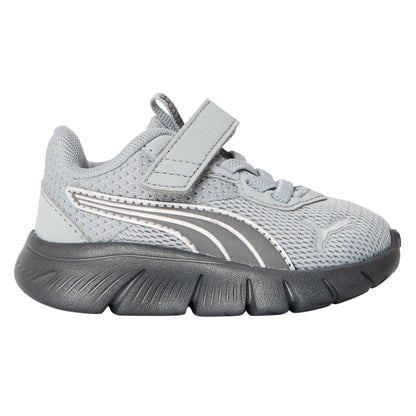 Grey-Silver - Front - Puma Childrens-Kids FlexFocus Trainers