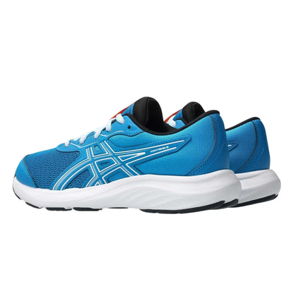 Aegean Blue-Grey - Back - Asics Childrens-Kids Contend 9 PS Shoes